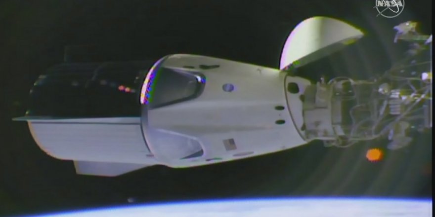 SpaceX'in personel taşıyıcı kapsülü Uluslararası Uzay İstasyonu'na ulaştı