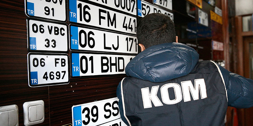 TŞOF'tan 'sahte plaka' uyarısı