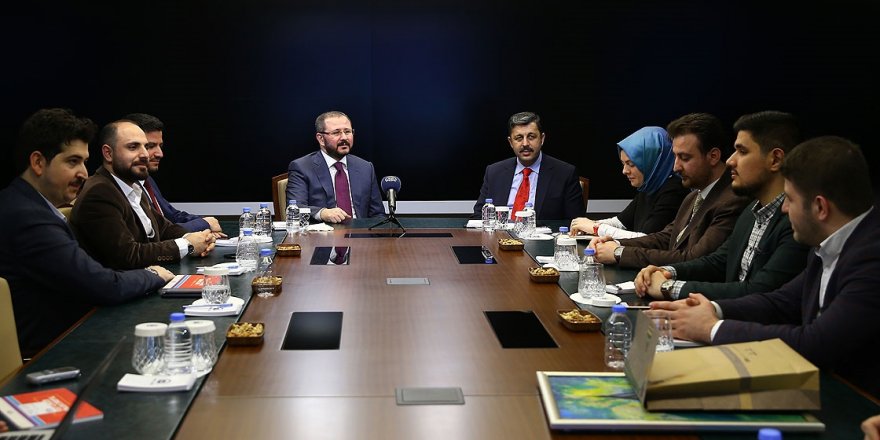 Türkiye Gençlik STK'ları Platformu üyelerinden AA'ya ziyaret