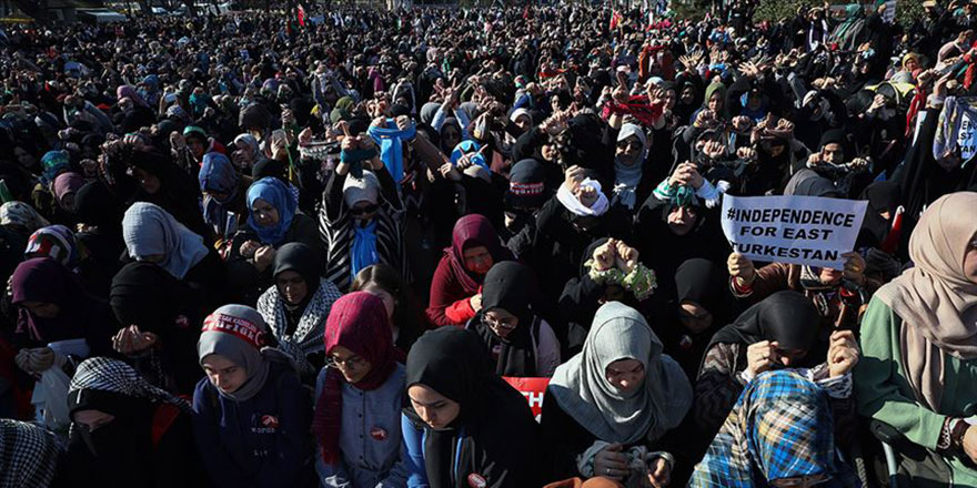 'Suriyeli kız kardeşlerimizi serbest bırakın'