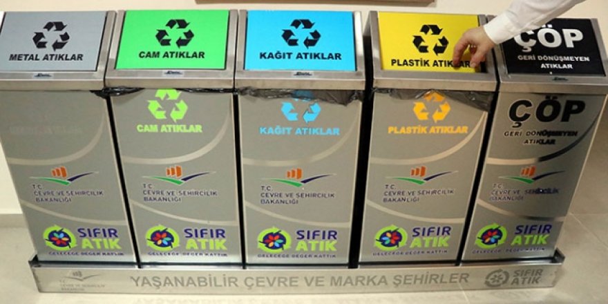 Devlet kurumlarında 'Sıfır Atık Projesi' duyarlılığı