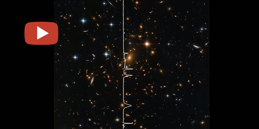 NASA, uzaydaki her cisme bir ses verdi ortaya böyle bir şey çıktı