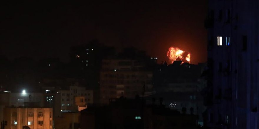 İsrail yine Gazze'ye saldırdı