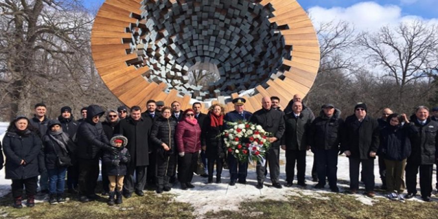 Çanakkale şehitleri Kanada’da anıldı