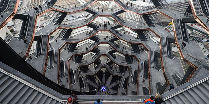 Devasa yapı 'The Vessel' açıldı