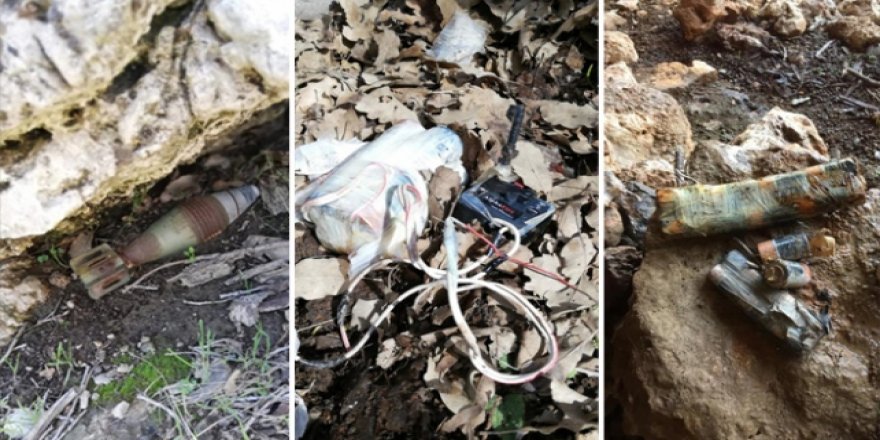 Şırnak'ta el yapımı patlayıcı düzenekleri ele geçirildi