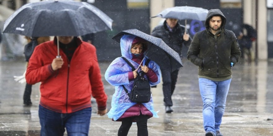 Doğu'da 4 il için yağış uyarısı
