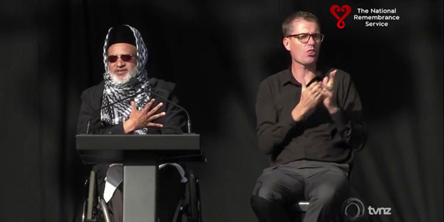 Yeni Zelanda'da terör kurbanları 'Ulusal Tören'le anıldı