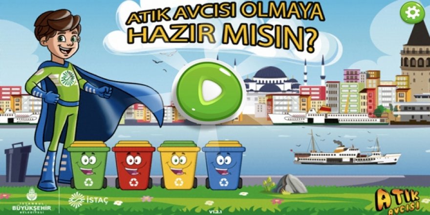 Çocuklar geri dönüşümü oyunla öğreniyor