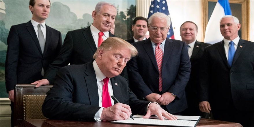 İsrail, Golan ve Kudüs hediyelerinin bedelini ağır ödeyecek