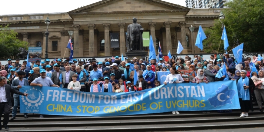Avustralya'da Çin'in Sincan politikası protesto edildi