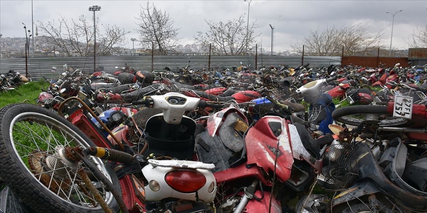 Hurda motosikletler MKEK yolcusu