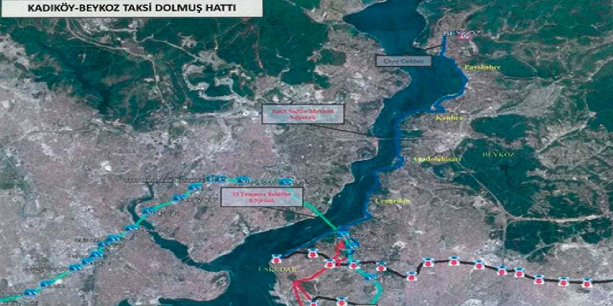İstanbul'a yeni taksi dolmuş hatları
