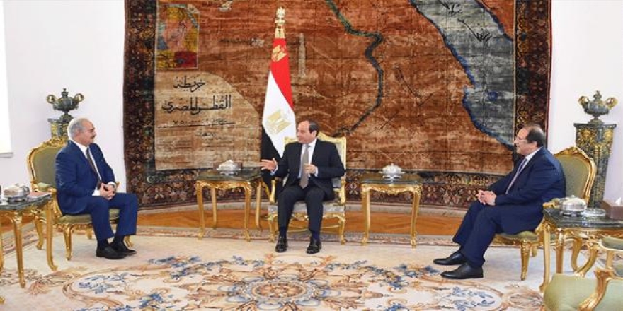 General Halife Hafter, Sisi ile görüştü