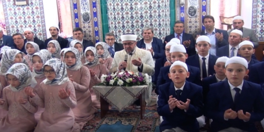 Yunanistan’daki Müslüman Türk azınlıklar hatim töreni düzenledi