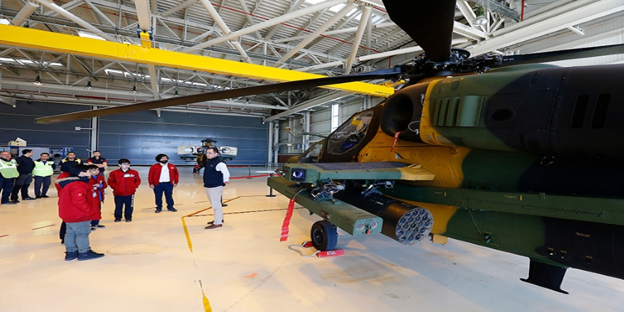 Başarılı öğrenciler Tusaş'ı gezdi