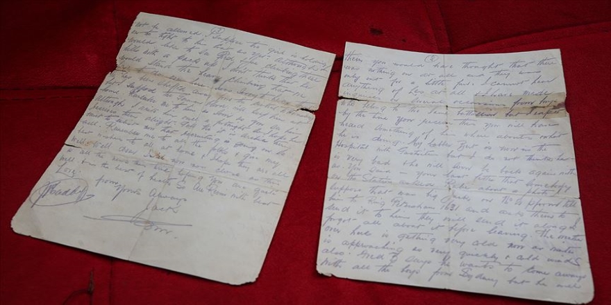 Anzak askeri Mehmetçiğin dostluğunu mektubunda anlattı