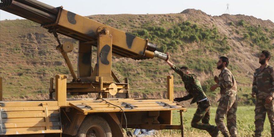 Rejim saldırılarına ÖSO'dan karşılık geliyor