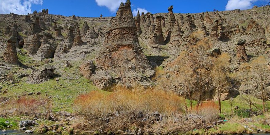 Çankırı'nın 'peribacaları' ziyaretçilerini bekliyor