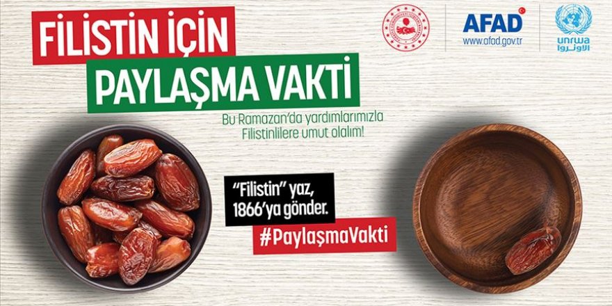 AFAD ve BM'den ortak Filistin kampanyası