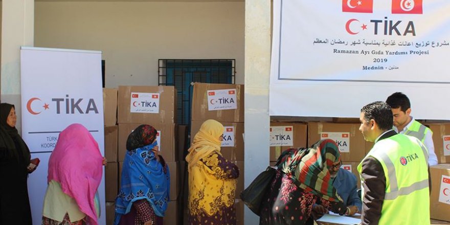 TİKA'dan Tunus'ta ihtiyaç sahiplerine ramazan yardımı