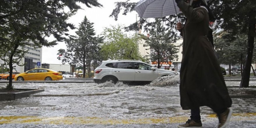 5 il için sağanak uyarısı