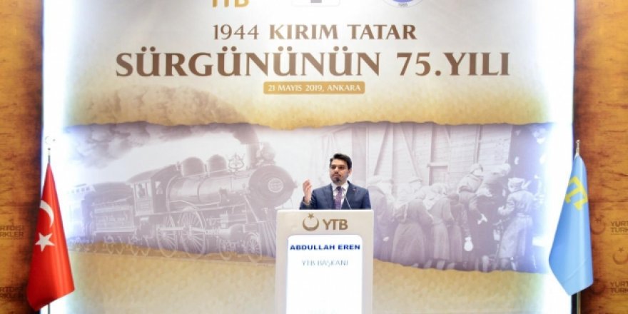 YTB’den Kırım Tatar Sürgünü için anma töreni