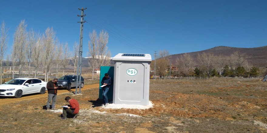 Yer altı suyu anlık takip altına alınıyor