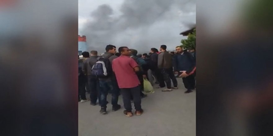 Bosna Hersek'te mültecilerin kaldığı binada yangın