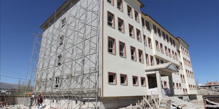 Terörün yıktığı okulların yenisi yapılacak