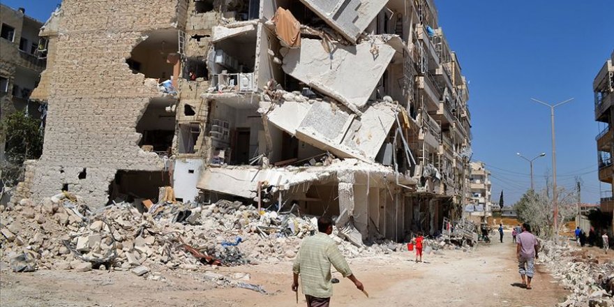 Esed rejimi muhaliflere ait konut ve mülkleri yıkıyor