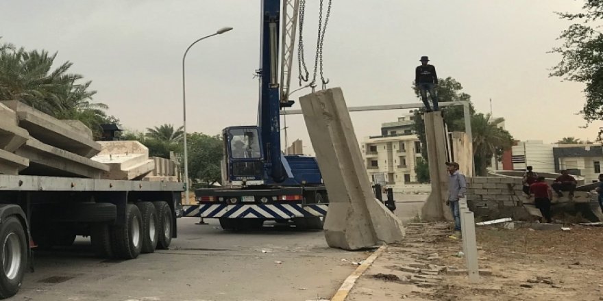 Bağdat'taki "Yeşil Bölge" yıllar sonra trafiğe açıldı