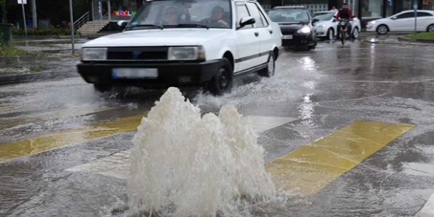 Bolu ve Sakarya'da sağanak