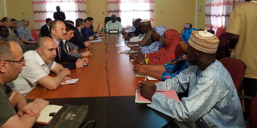 Nijer-Türkiye Dostluk Hastanesi açılışında sona doğru