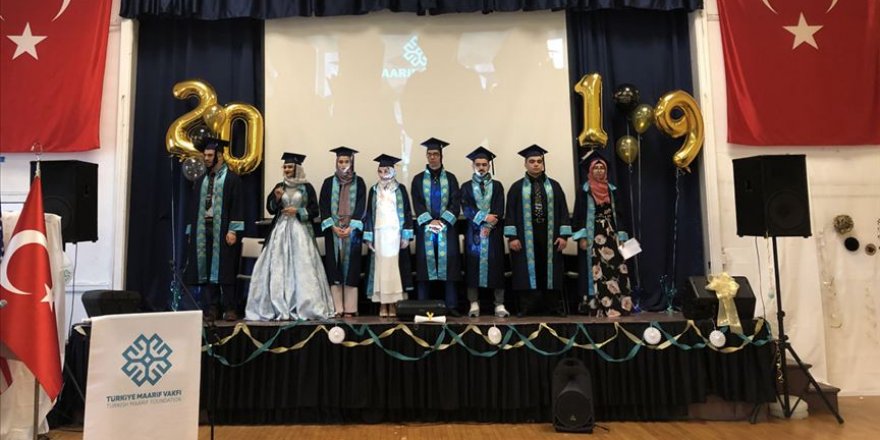 ABD'deki Maarif Okulu ilk lise mezunlarını verdi