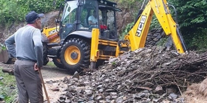 Ordu'da sağanak hasara neden oldu