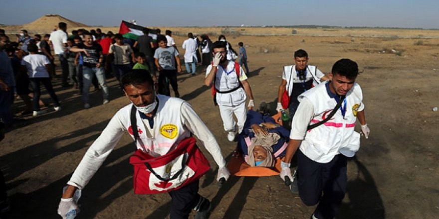 İsrail, Gazze sınırında 39 Filistinliyi yaraladı
