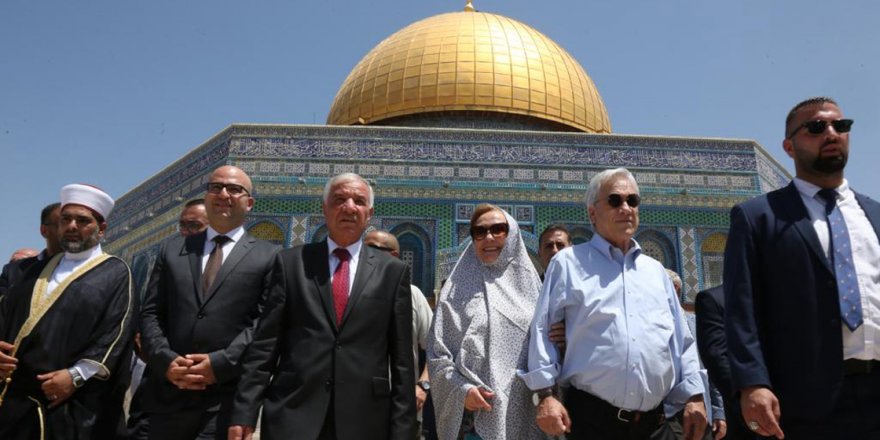 Şili Devlet Başkanı'nın Mescid-i Aksa ziyareti İsrail'i huzursuz etti