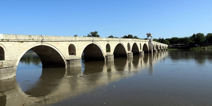 Edirne'nin simgesi köprülerde restorasyon vakti