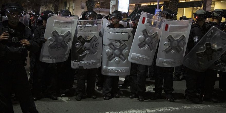 İsrail'de polis ile arbede: 47 yaralı