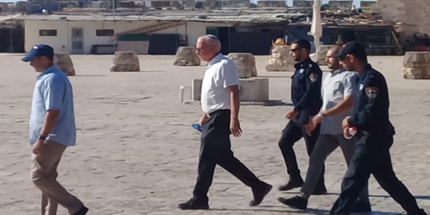 İsrail Tarım Bakanı Mescid-i Aksa'yı bastı