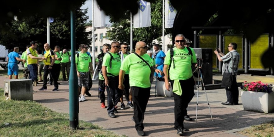 Barış Yürüyüşü Saraybosna'dan başladı
