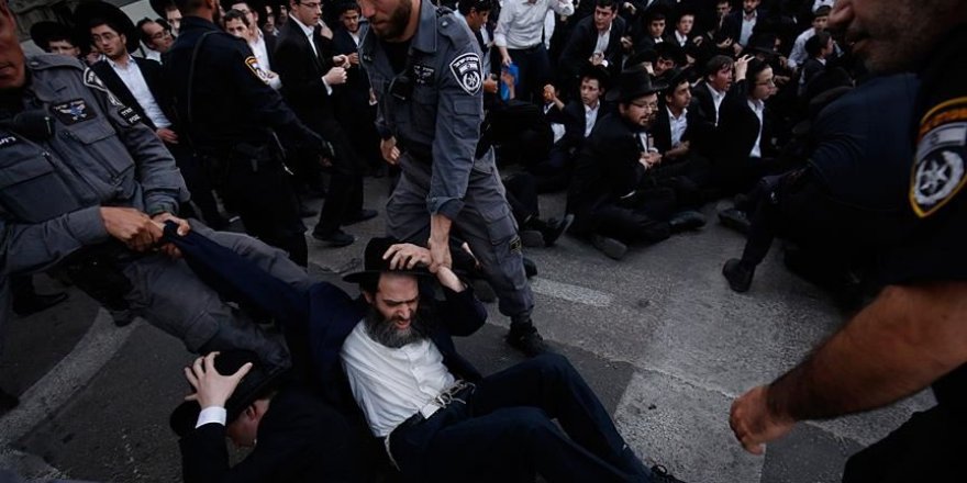 İsrail polisi 21 Ultra-Ortodoks Yahudiyi gözaltına aldı