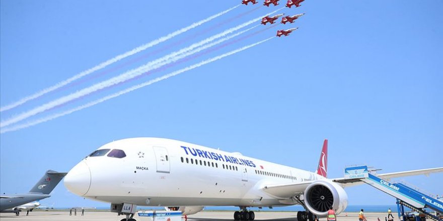 THY'nin 'rüya uçağı' Trabzon'da