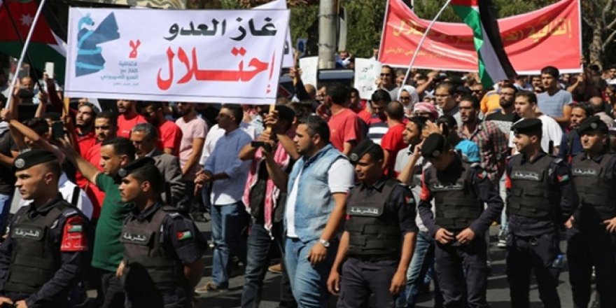 Ürdün'de İsrail'le doğalgaz anlaşmasının iptali için imza kampanyası