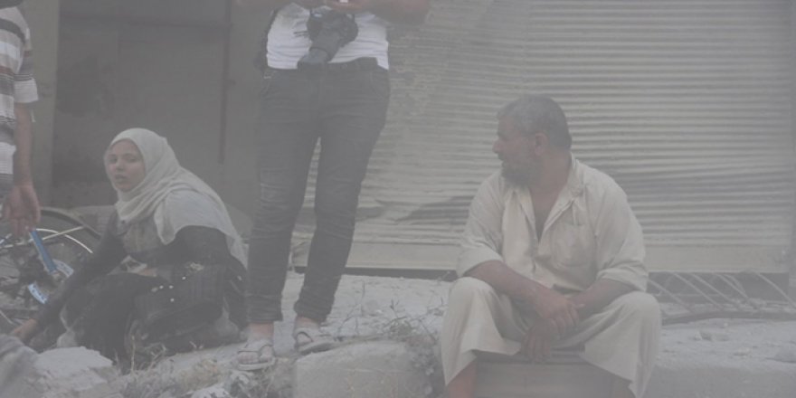 Rejimin hava saldırısında 4 çocuğunu kaybetti