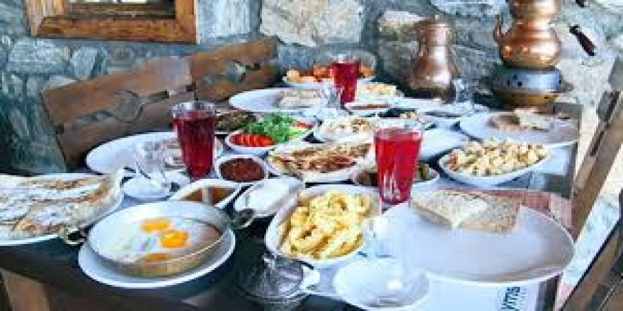 Zeyniler köyünün yöresel kahvaltısı