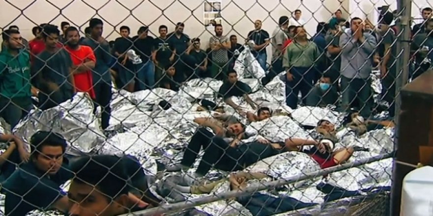 ABD göçmenlere yabani muamelesi yaptı