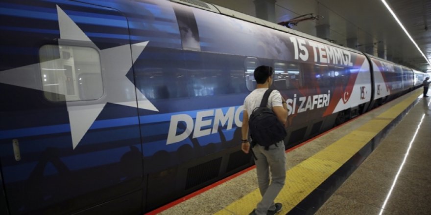 15 Temmuz'a özel tren yola çıktı