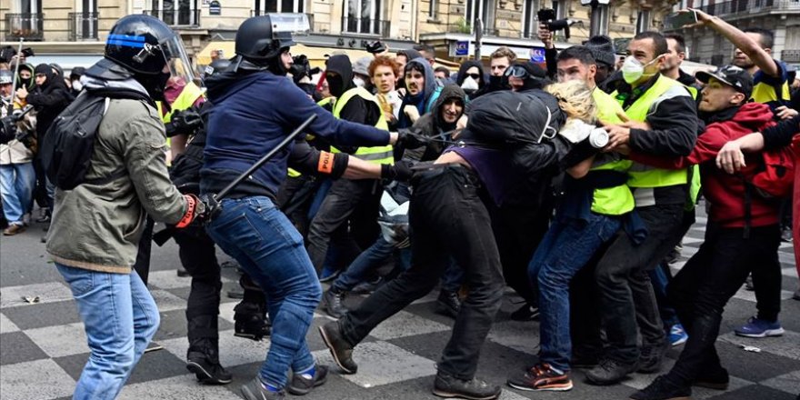 Fransa'da Ulusal Bayram kutlamalarında 152 gözaltı